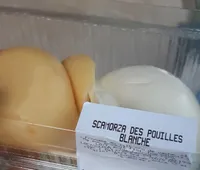 Scamorza des pouilles blanches