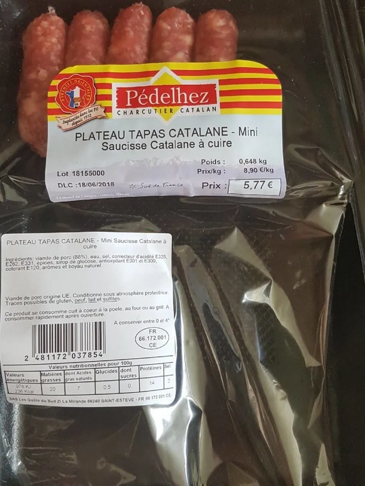 Plateau tapas catalane