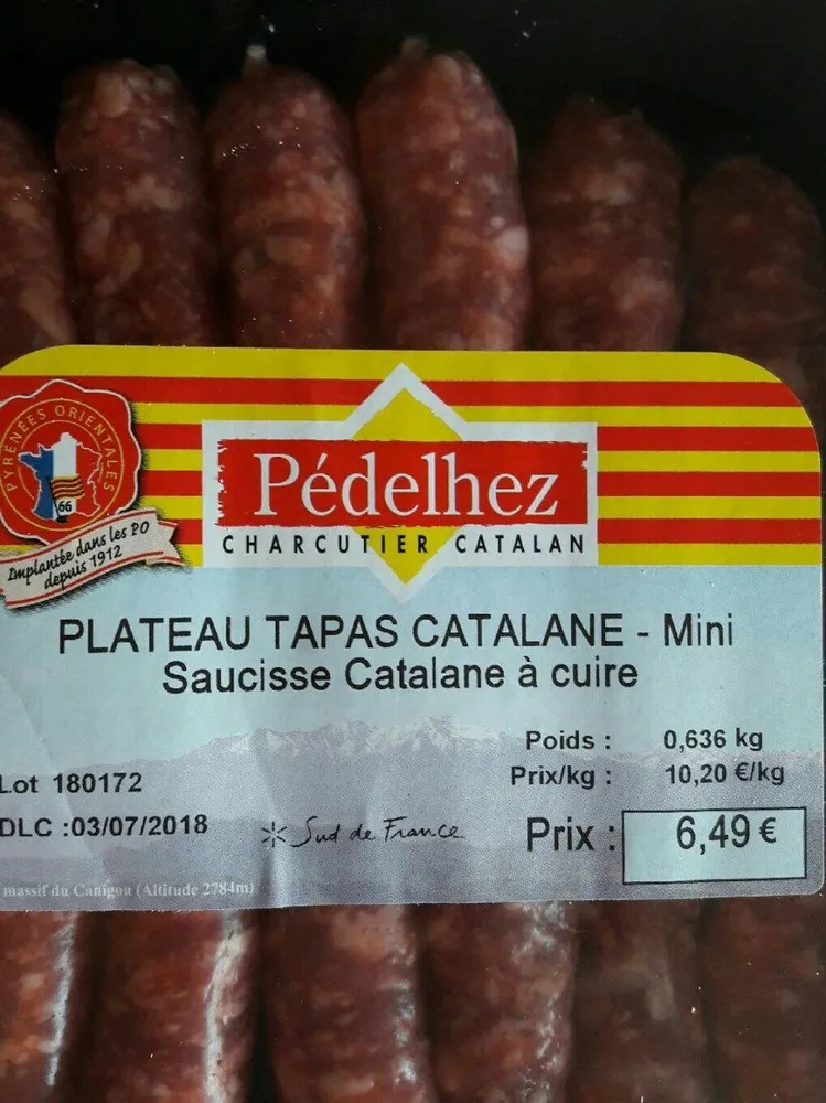 Mini saucisse catalane a cuire