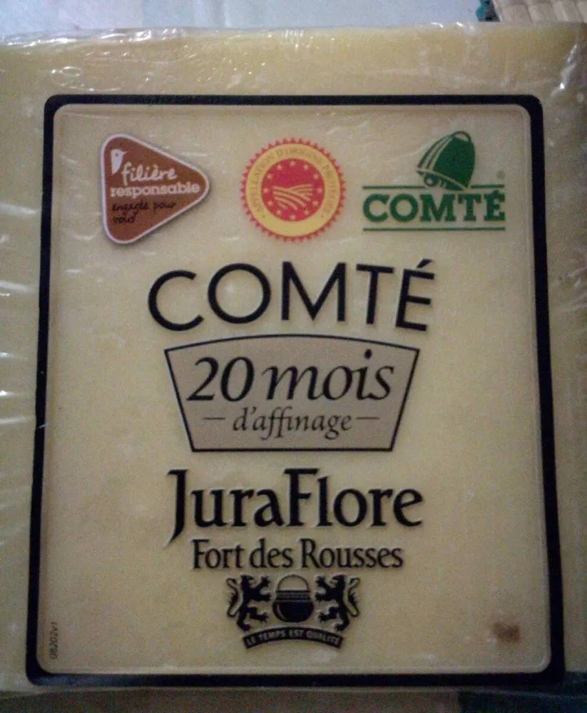 Comté 20 mois affinage Juraflore