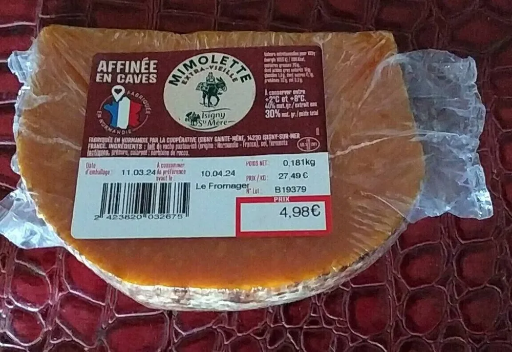 Mimolette Extra vielle
