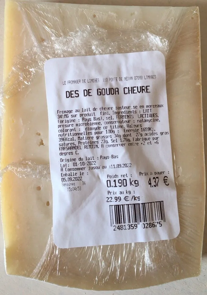Gouda de chèvre