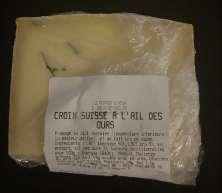 croix suisse a l’ail des ours