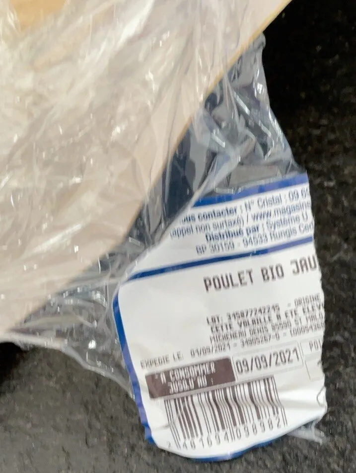 Poulet bio