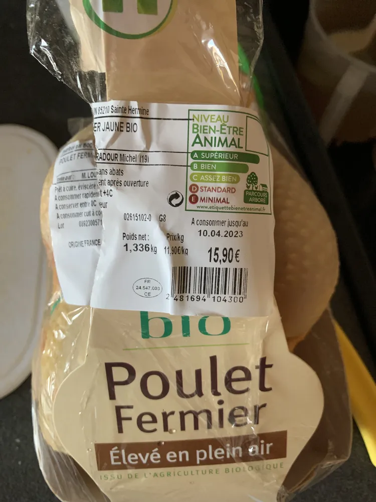 poulet fermier