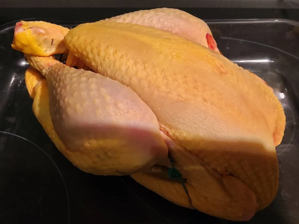 Poulet fermier bio