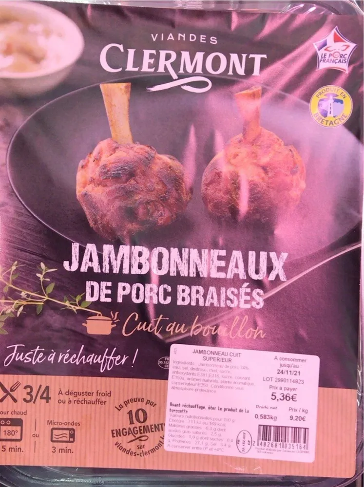 Jambonneaux de porc