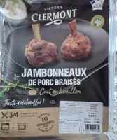 Jambonneaux porc braisés