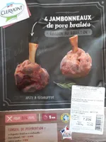 4 jambonneaux de porc brisés