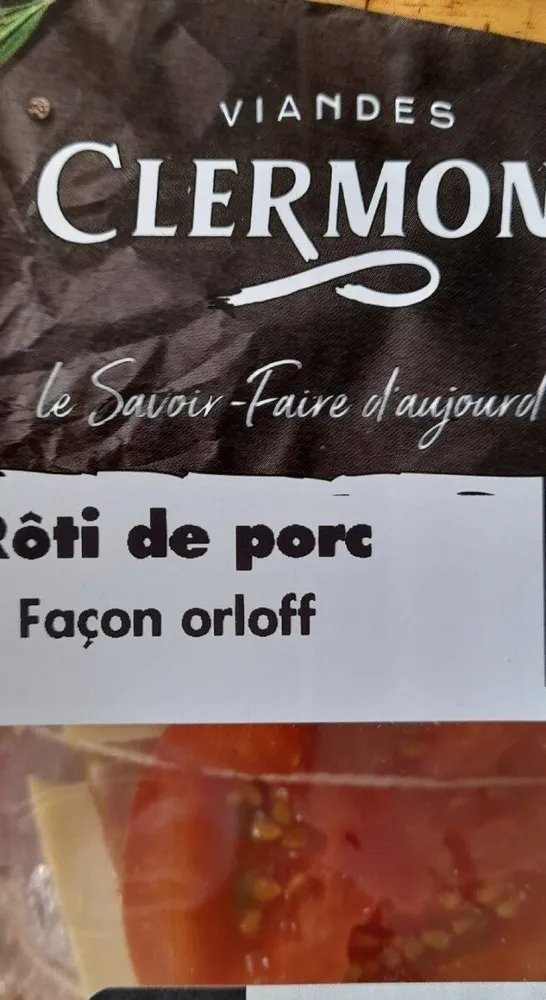 Rôti porc orloff