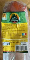 Saucisse cuite à l’ail des ours