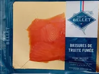 Brisures de truite fumée