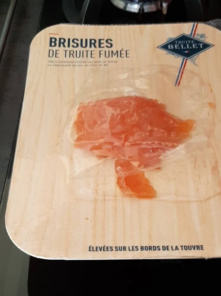 Brisures truite fumee