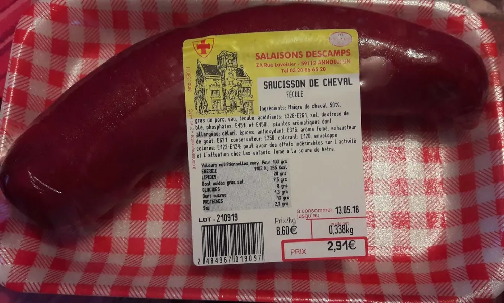 Saucisson de cheval