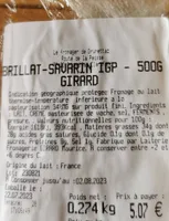 Brillat savarin IGP