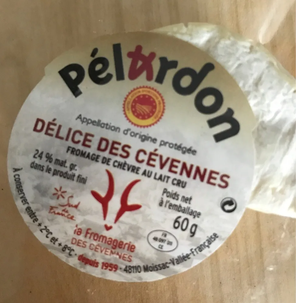 Pélardon délice des Cévennes - Fromage de chèvre au lait cru
