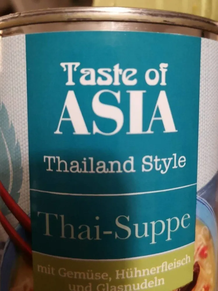 Taste of Asia Thai Suppe