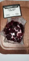 Chevre enrobe de cranberry