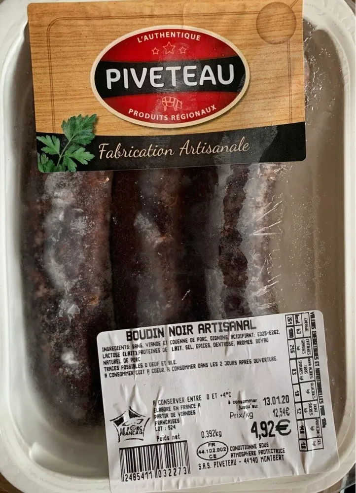 Boudin noir artisanal