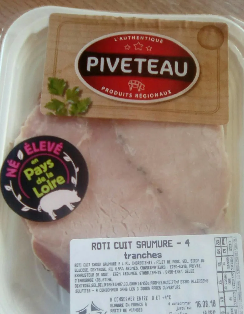 Roti cuit saumure