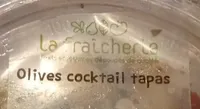 Olive cocktail tapas