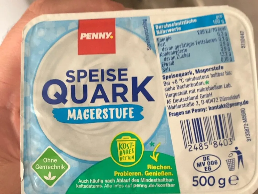 penny speisequark magerstufe