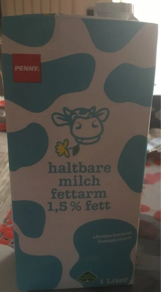 Haltbare Milch fettarm 1,5% Fett