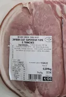 Jambon cuit supérieur fumé