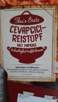 Cevapcici-Reistopf