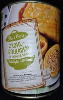 2 Kohlrouladen in pikanter Sauce