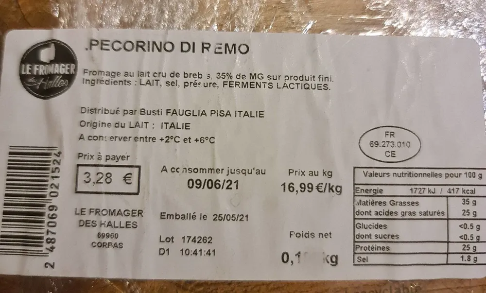 Pecorino Do Remo
