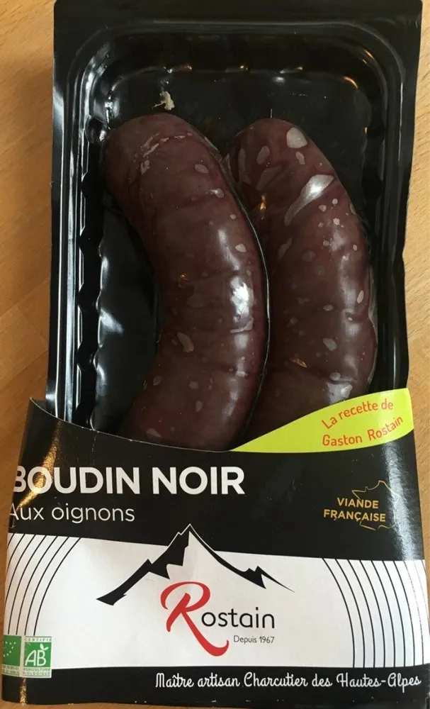 Boudin Noir aux oignons