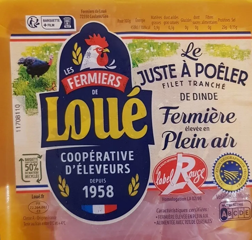 Filet tranché de Dinde