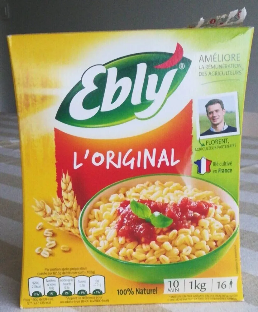 Blé pré-cuit
