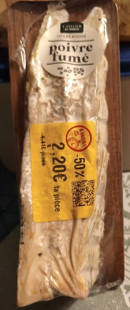 Fromage à base de brie poivre fumé