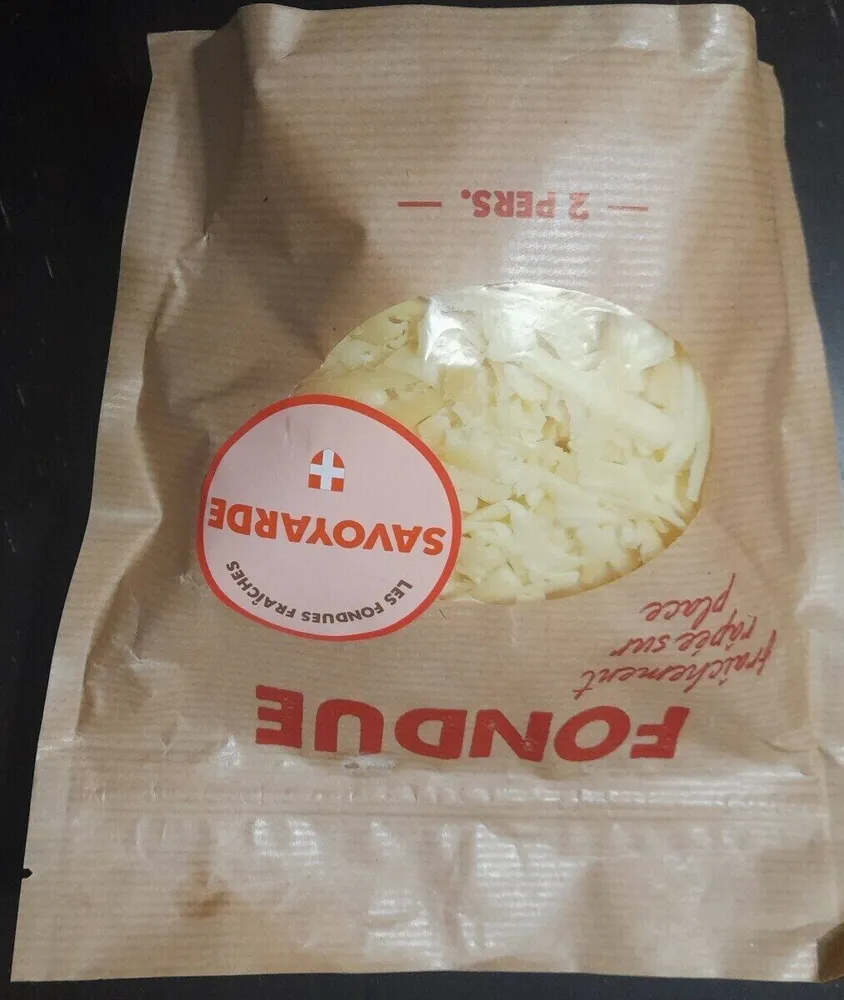Fondue savoyarde cru