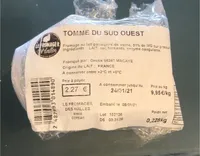 Tomme du sud ouest