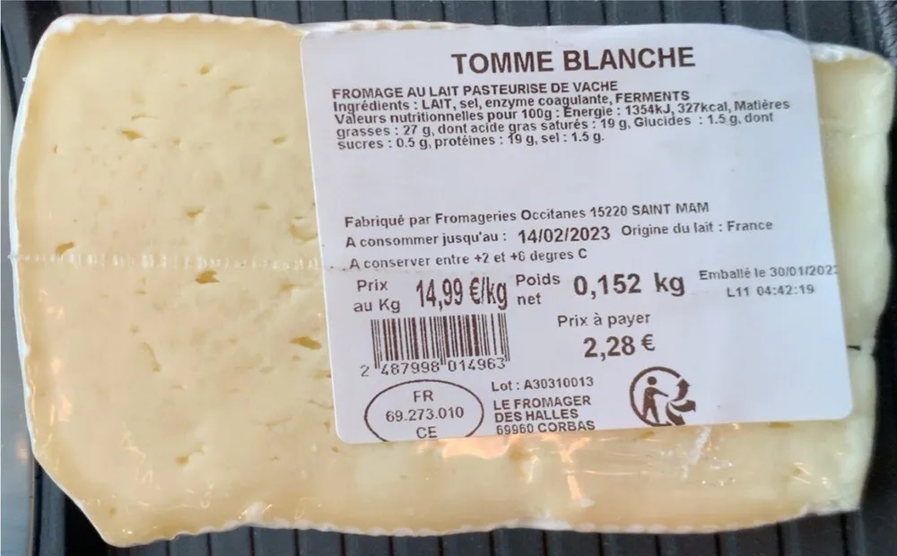 Tomme blanche