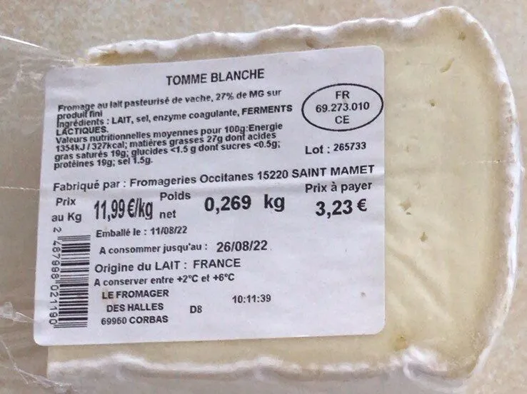 Tomme blanche
