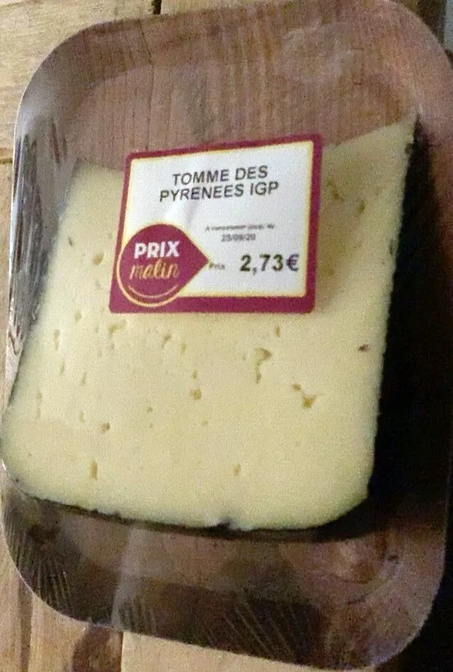 Tomme des Pyrénées IGP