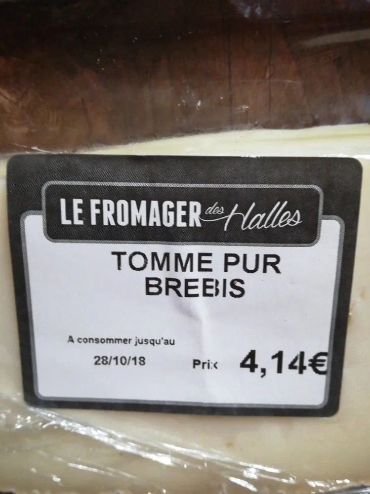 Tomme pur brebis