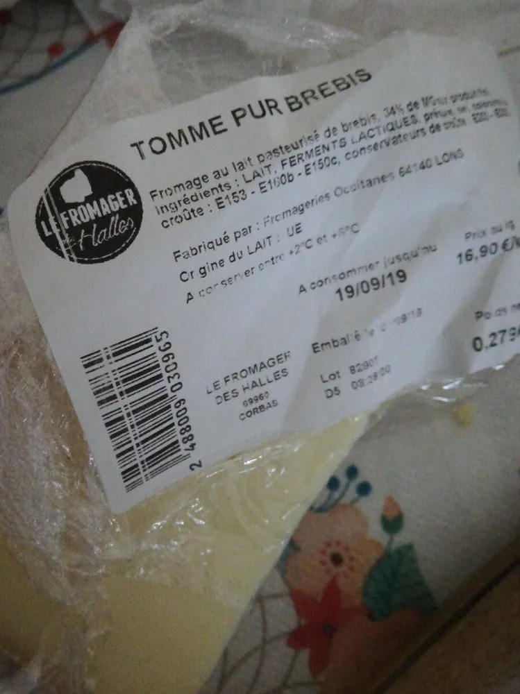 Tome pur brebis