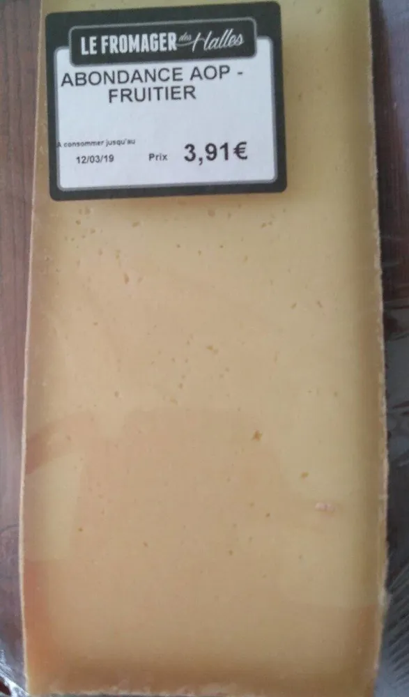 Abondance AOP fruitier
