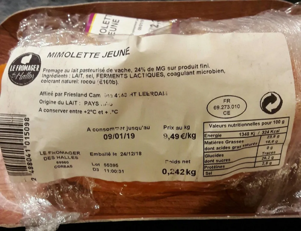 Mimolette jeune