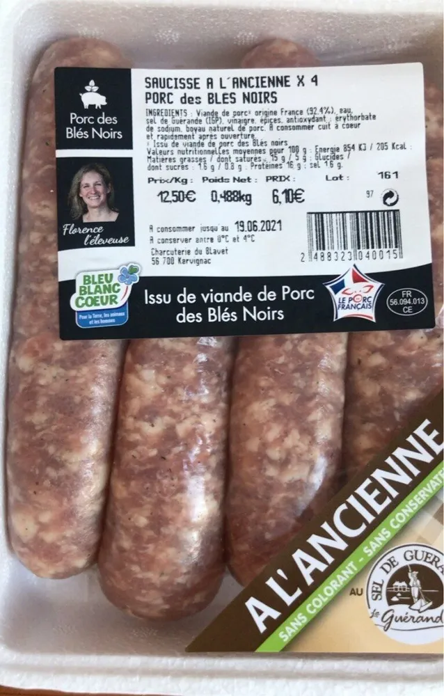 Saucisse a L’lAncienne