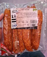 6 saucisses supérieures fumées crues à cuir