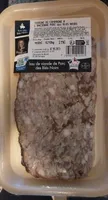 Terrine de campagne à l'ancienne porc