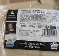 Terrine de campagne à l'ancienne, porc des blés noirs