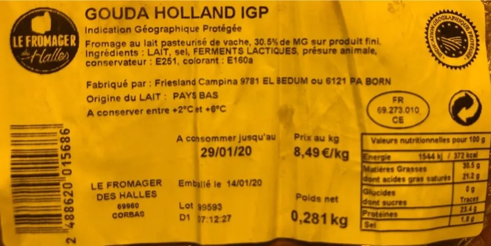 Gouda Holland IGP