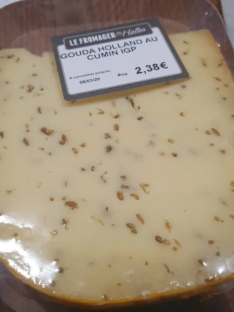 Gouda holland au cumin